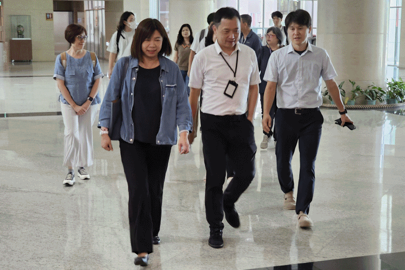 178、「以人為本」的柔性司法 安定社會的堅強後盾 法務部保護司視察親臨橋檢進行司法保護業務評鑑