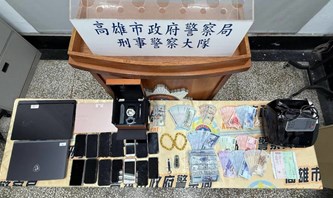 扣案之現金、手機、名貴金飾等