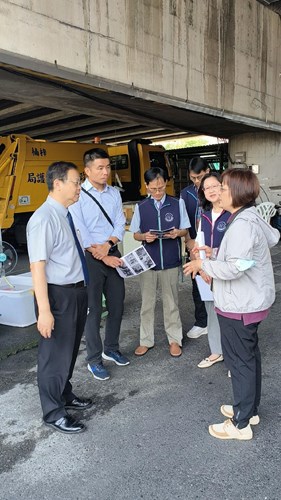 橋檢檢察長郭景東視察易服社會勞動機構楠梓區清潔中隊