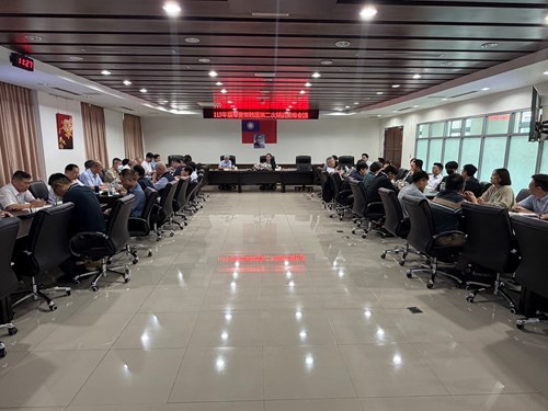 照片2:郭景東檢察長主持第2次期前策略會議