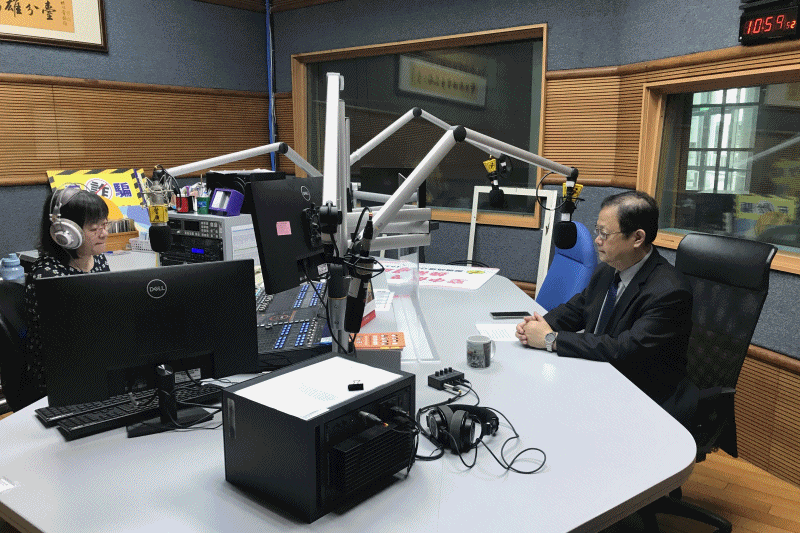 115-160、橋檢強化反賄選宣導　檢察長赴警廣電台呼籲全民共同守護選舉公平