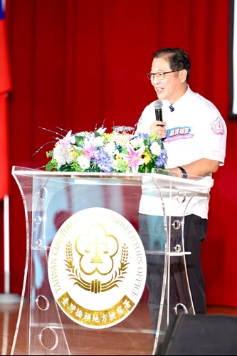 法務部部長鄭銘謙致詞